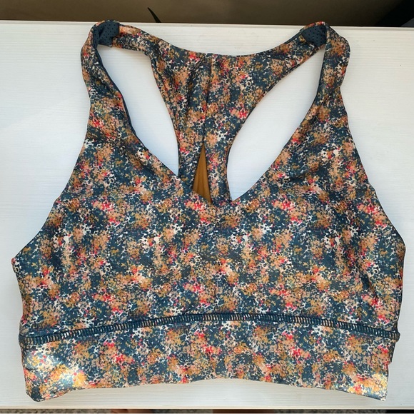 NWOT I.FIV5 Floral Canopy Sports Bra - Picture 3 of 9